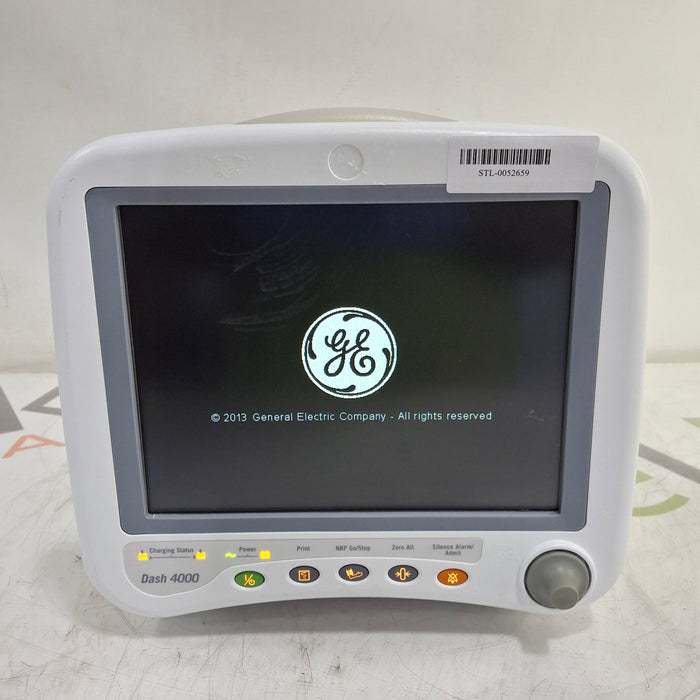 GE Healthcare Dash 4000 - GE/Nellcor SpO2 Patient Monitor