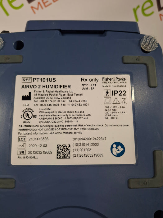 Fisher & Paykel Airvo 2 Humidified High Flow Therapy Unit