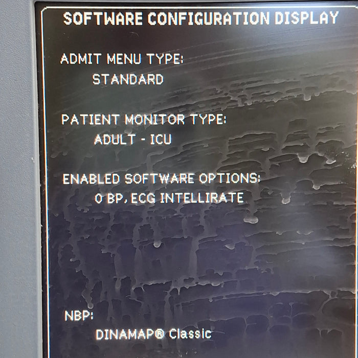 GE Healthcare Dash 4000 - GE/Nellcor SpO2 Patient Monitor
