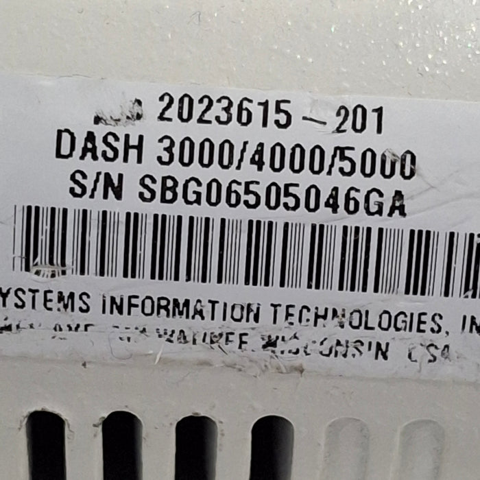 GE Healthcare Dash 4000 - GE/Nellcor SpO2 Patient Monitor