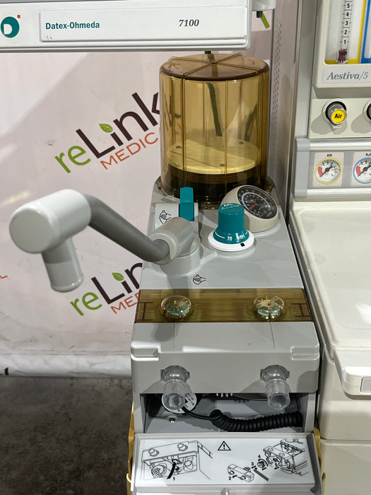 Datex-Ohmeda Aestiva 5 w/7100 Anesthesia System