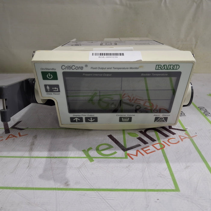 Bard Medical Criticore Fluid Output and Temp Monitor