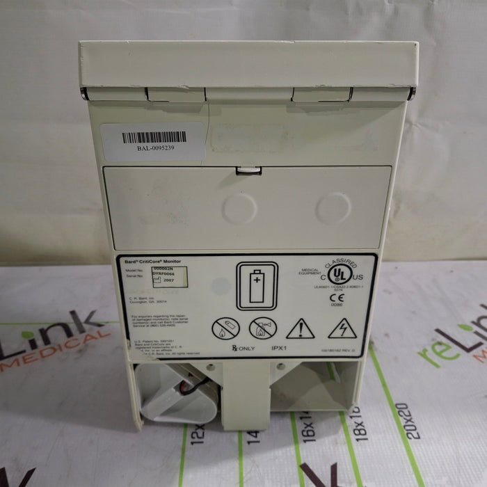 Bard Medical Criticore Fluid Output and Temp Monitor