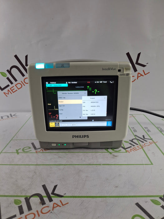 Philips Intellivue MP5 - ECG, Fast SpO2, NIBP, Press, Temp Patient Monitor