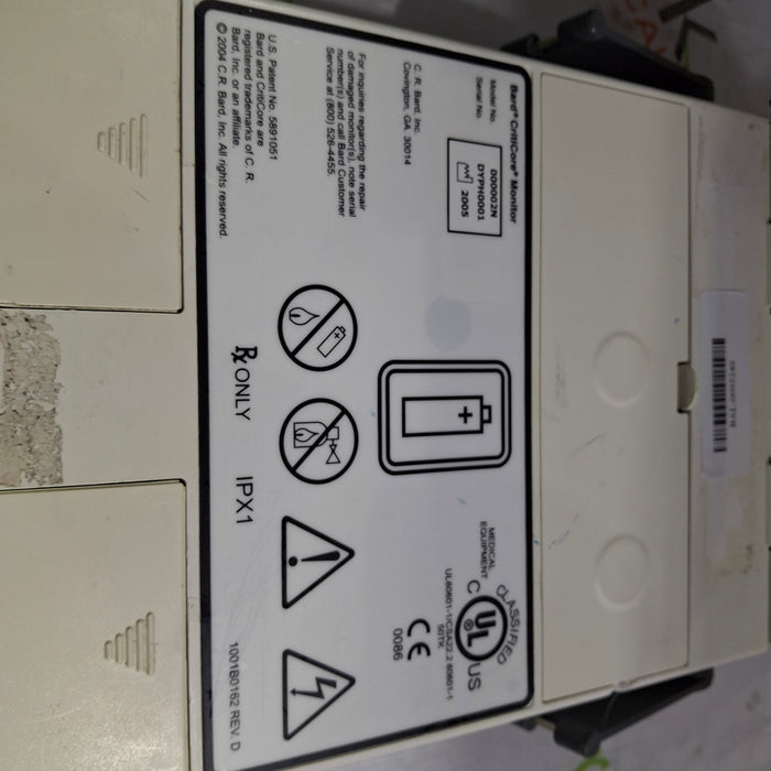Bard Medical Criticore Fluid Output and Temp Monitor
