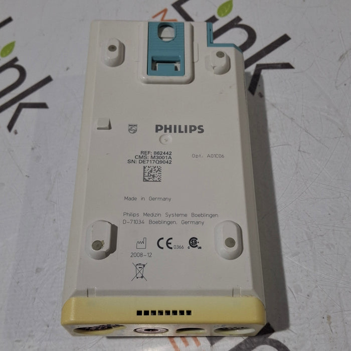 Philips M3001A-A01C06 Fast SpO2, NIBP, ECG, Temp, IBP MMS Module