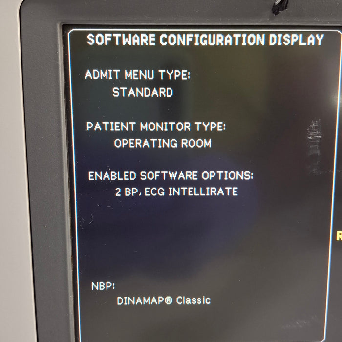 GE Healthcare Dash 4000 - GE/Nellcor SpO2 Patient Monitor
