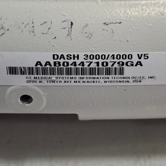 GE Healthcare Dash 4000 - GE/Nellcor SpO2 Patient Monitor
