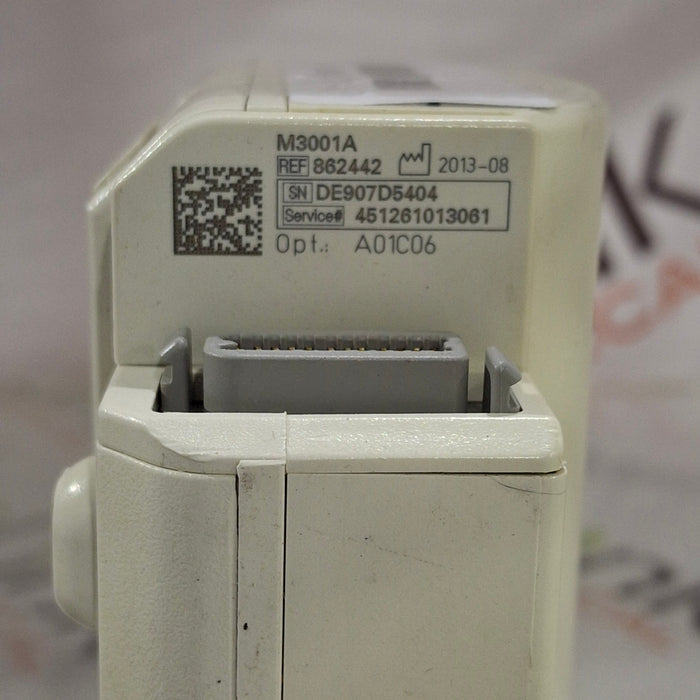 Philips M3001A-A01C06 Fast SpO2, NIBP, ECG, Temp, IBP MMS Module