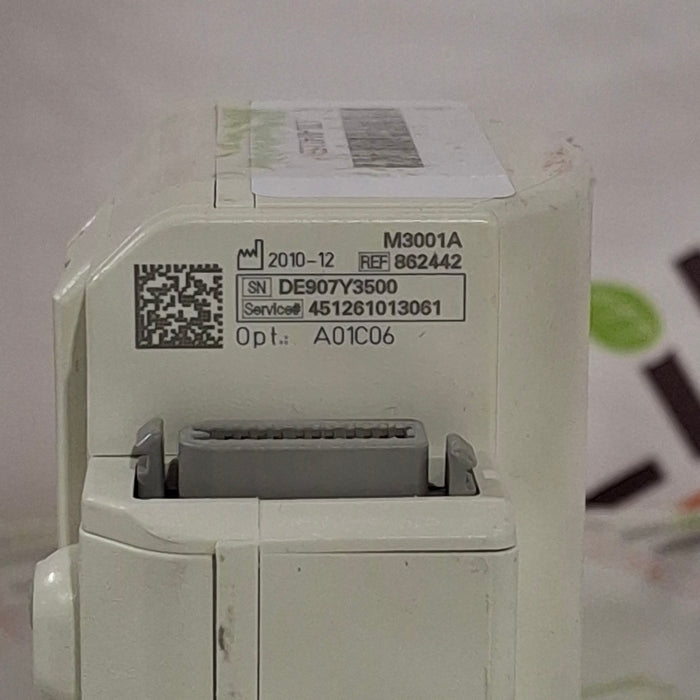 Philips M3001A-A01C06 Fast SpO2, NIBP, ECG, Temp, IBP MMS Module