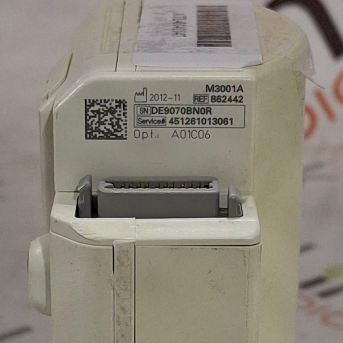 Philips M3001A-A01C06 Fast SpO2, NIBP, ECG, Temp, IBP MMS Module