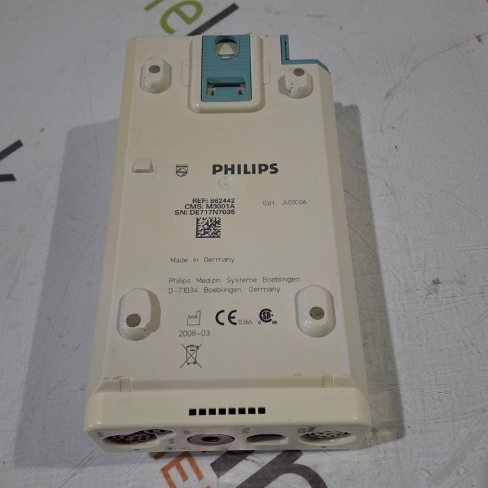 Philips M3001A-A01C06 Fast SpO2, NIBP, ECG, Temp, IBP MMS Module