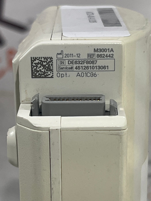Philips M3001A-A01C06 Fast SpO2, NIBP, ECG, Temp, IBP MMS Module