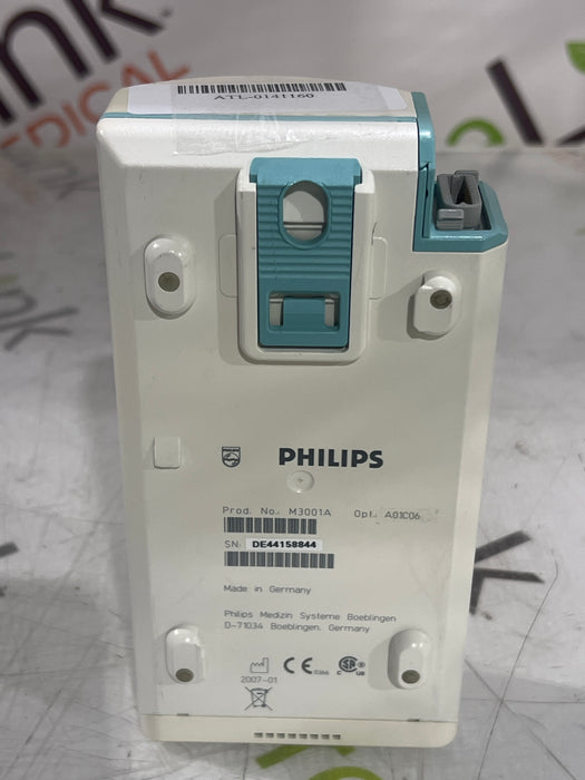 Philips M3001A-A01C06 Fast SpO2, NIBP, ECG, Temp, IBP MMS Module