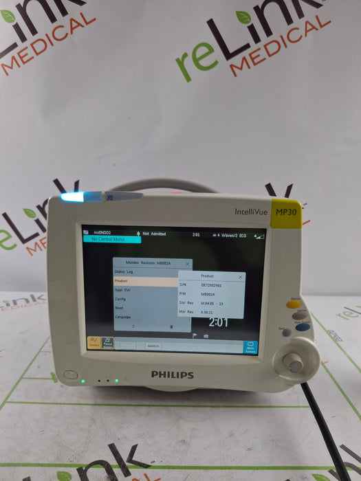 Philips IntelliVue MP30 Patient Monitor