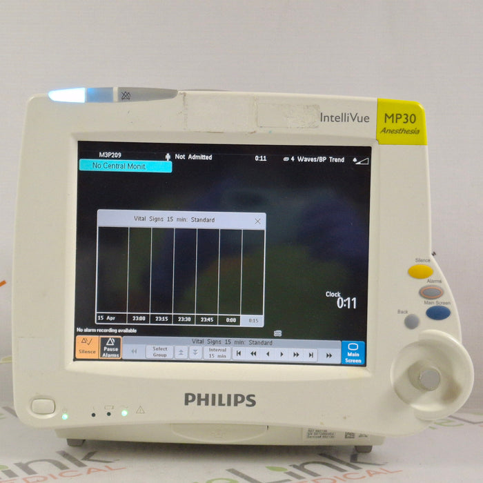Philips IntelliVue MP30 - Anesthesia Patient Monitor
