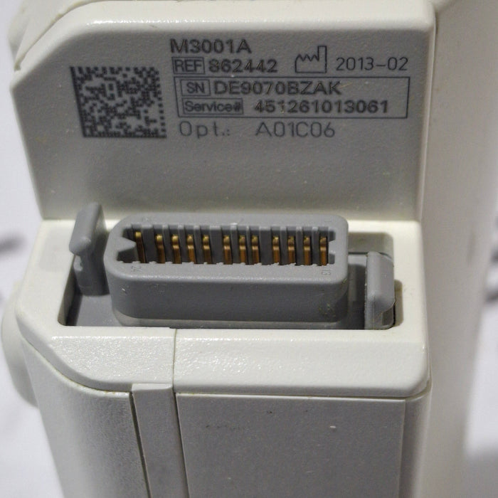 Philips M3001A-A01C06 Fast SpO2, NIBP, ECG, Temp, IBP MMS Module