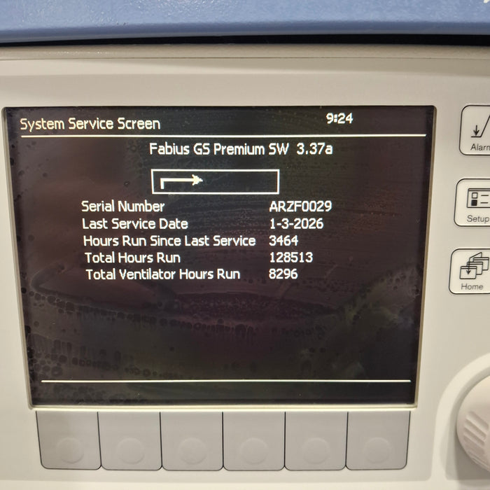 Draeger Medical Fabius GS Premium Anesthesia Machine
