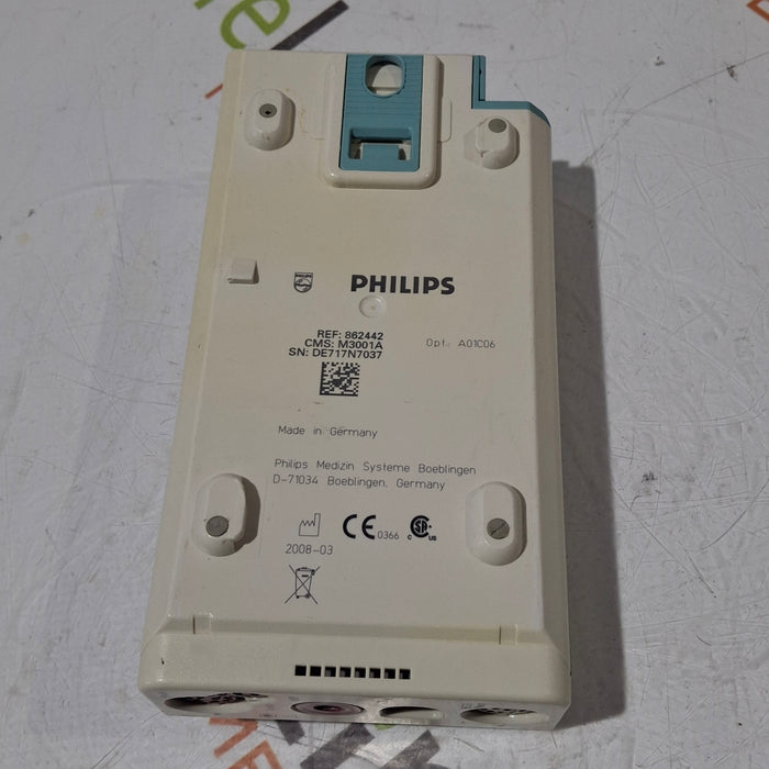 Philips M3001A-A01C06 Fast SpO2, NIBP, ECG, Temp, IBP MMS Module