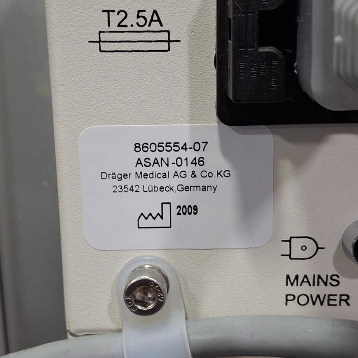 Draeger Medical Fabius Tiro Anesthesia Machine