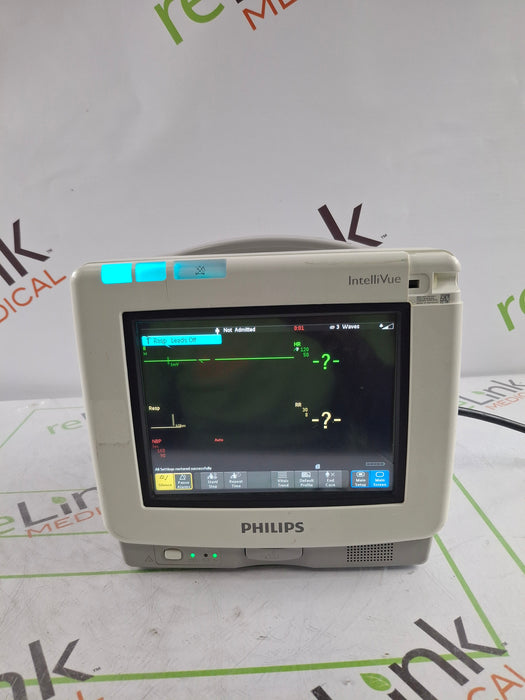 Philips Intellivue MP5 - ECG, Fast SpO2, NIBP, Press, Temp Patient Monitor