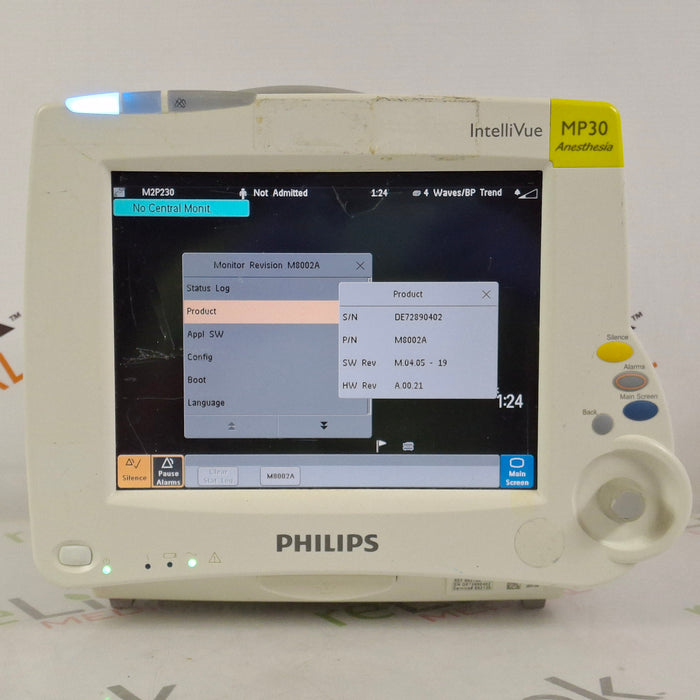 Philips IntelliVue MP30 - Anesthesia Patient Monitor