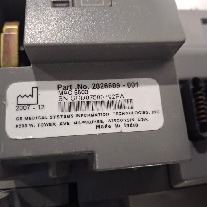 GE Healthcare MAC 5500 ECG without CAM Module