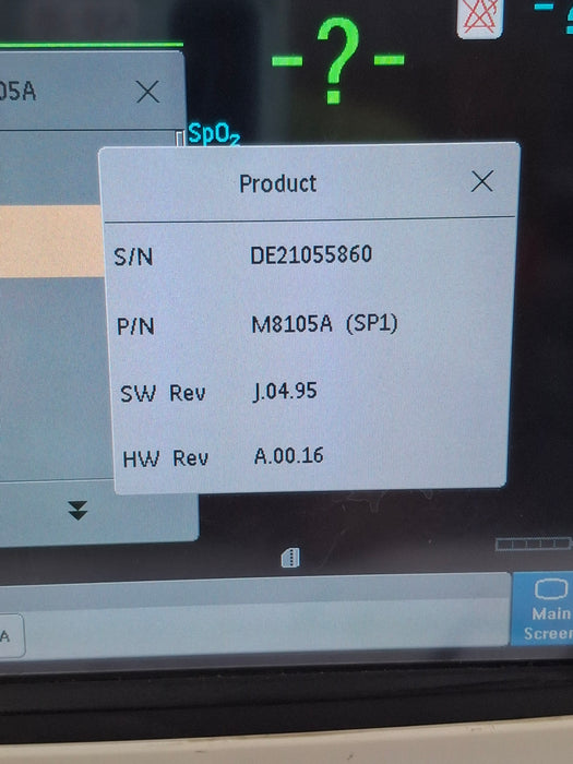 Philips Intellivue MP5 - ECG, Fast SpO2, NIBP, Press, Temp Patient Monitor