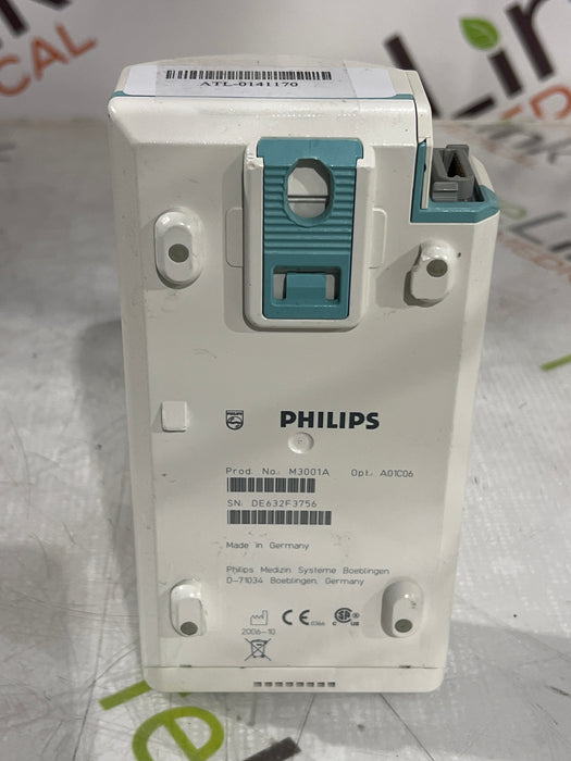 Philips M3001A-A01C06 Fast SpO2, NIBP, ECG, Temp, IBP MMS Module