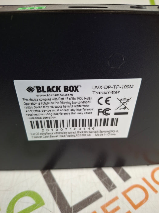 Black Box Network Services UVX-DP-TP-100M Displayport & USB 2.0 Extender