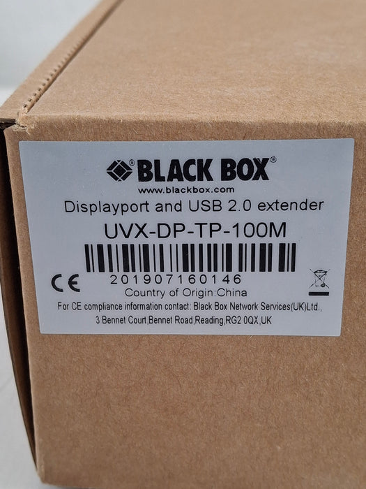 Black Box Network Services UVX-DP-TP-100M Displayport & USB 2.0 Extender