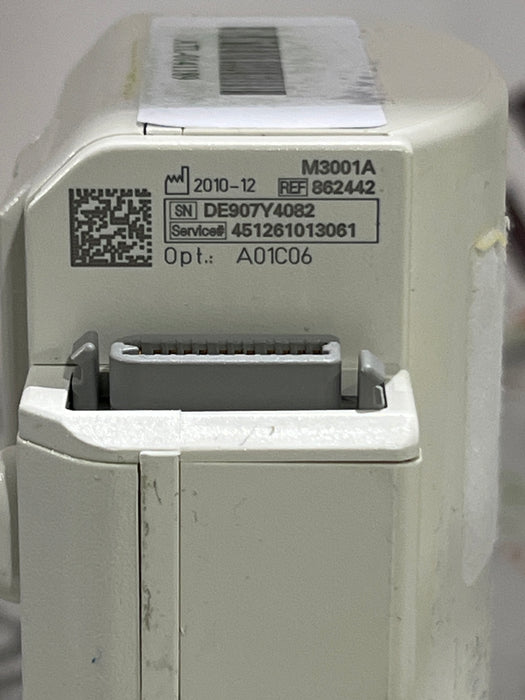 Philips M3001A-A01C06 Fast SpO2, NIBP, ECG, Temp, IBP MMS Module