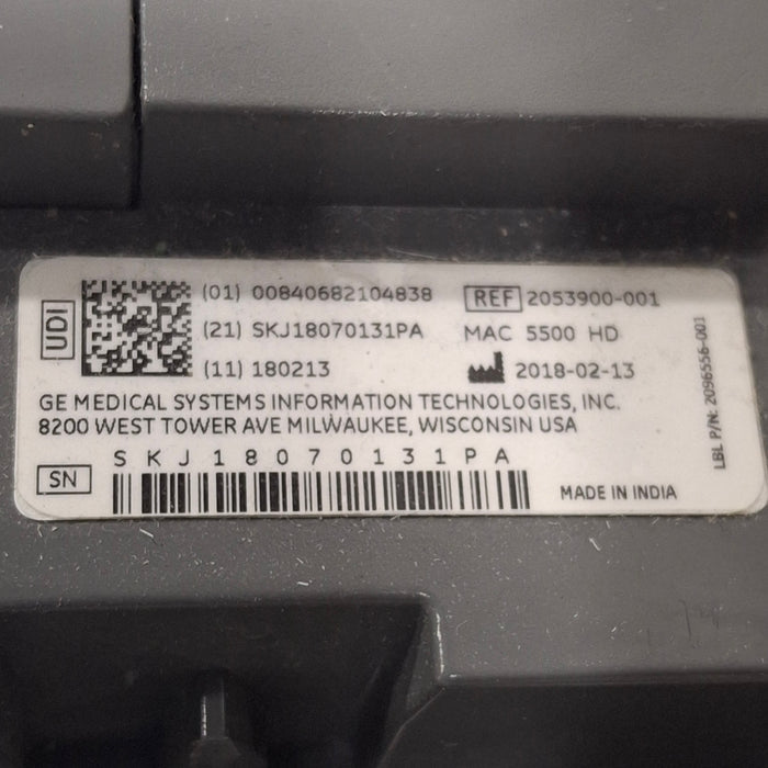GE Healthcare MAC 5500 HD ECG without CAM Module