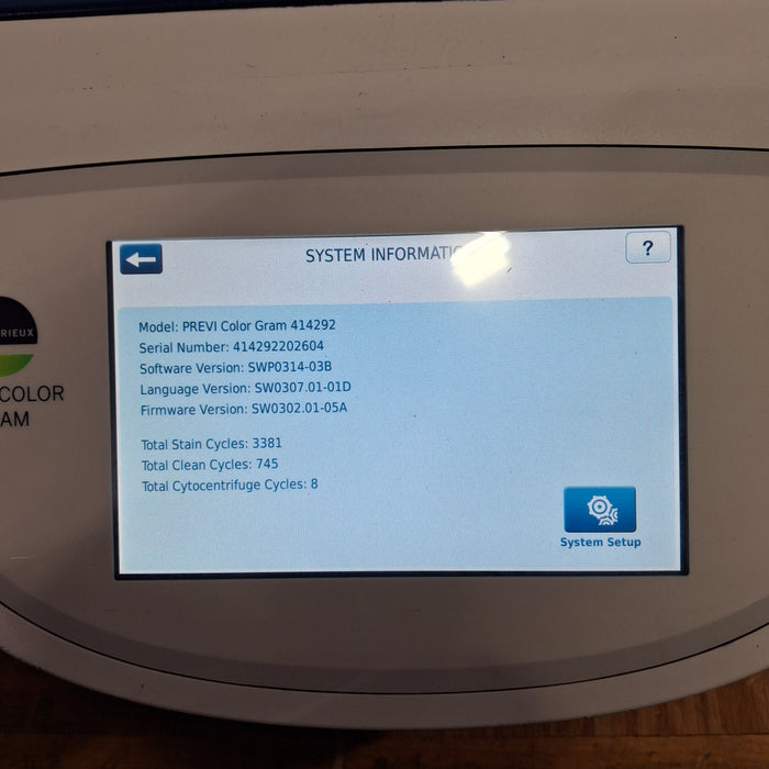 BioMerieux Previ Color Gram 414292 Automated Gram Stainer