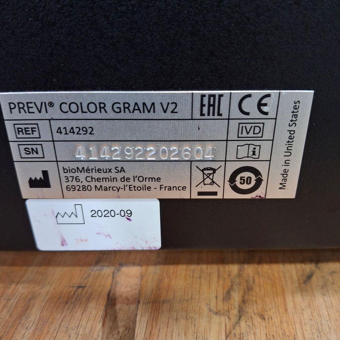 BioMerieux Previ Color Gram 414292 Automated Gram Stainer
