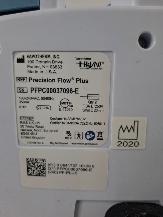 Vapotherm Precision Flow Plus Meter Humidifier