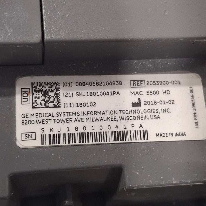 GE Healthcare MAC 5500 HD ECG without CAM Module