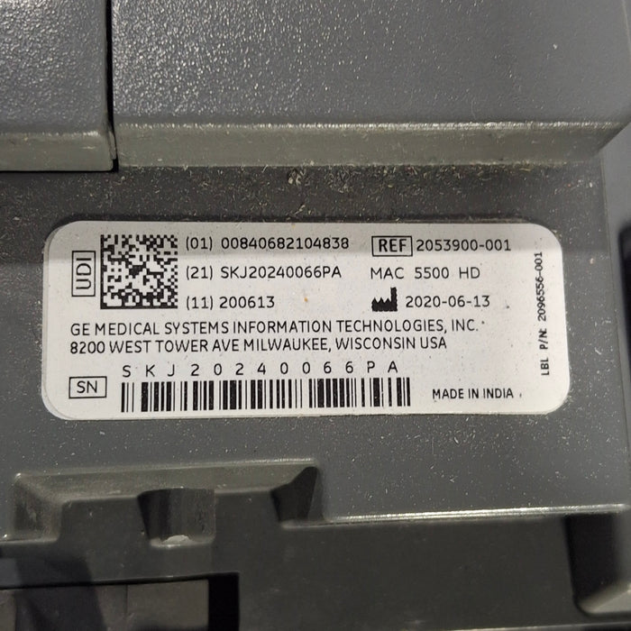 GE Healthcare MAC 5500 HD ECG without CAM Module
