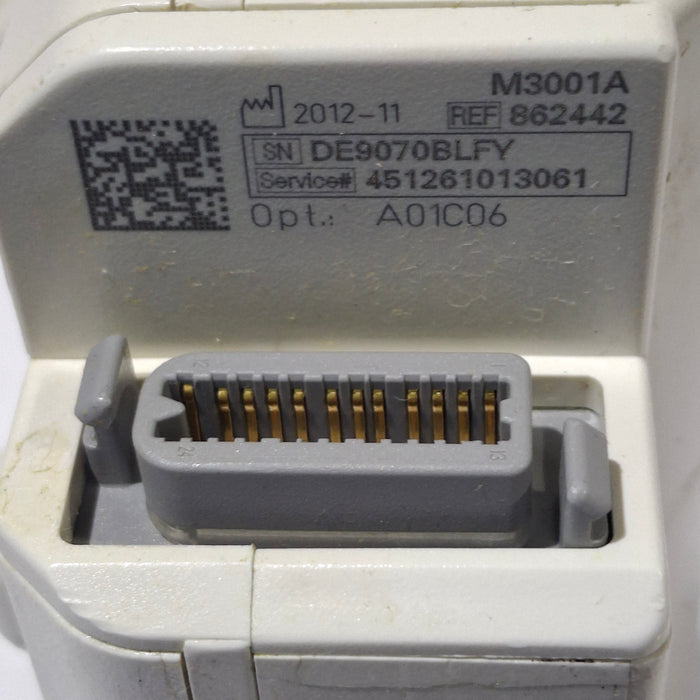 Philips M3001A-A01C06 Fast SpO2, NIBP, ECG, Temp, IBP MMS Module