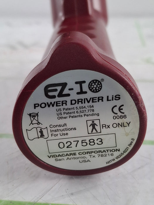 Vidacare Corporation EZ-IO Power Driver LiS Intraosseous Vascular Access System