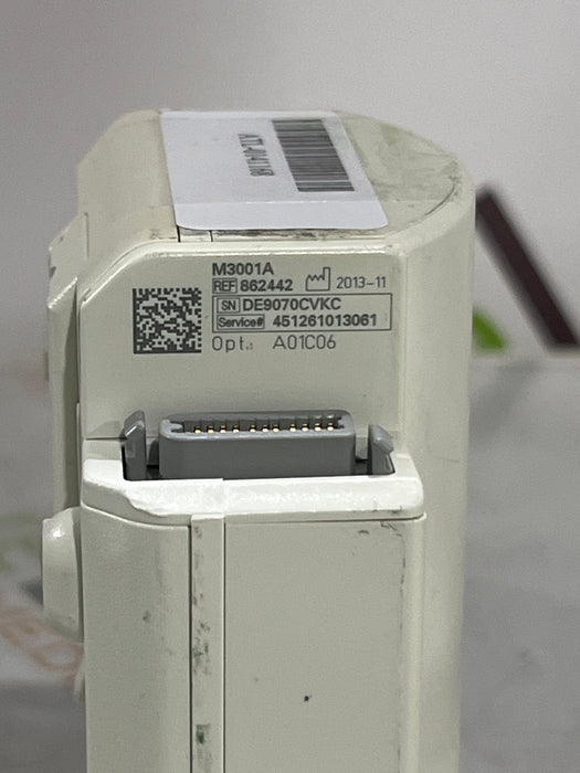 Philips M3001A-A01C06 Fast SpO2, NIBP, ECG, Temp, IBP MMS Module