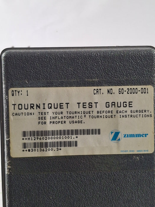 Zimmer Tourniquet Test Gauge