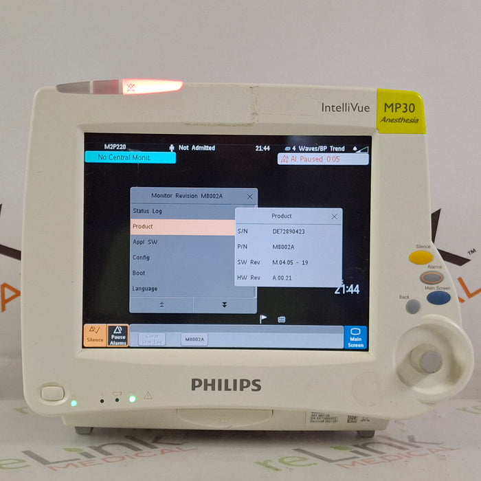 Philips IntelliVue MP30 - Anesthesia Patient Monitor