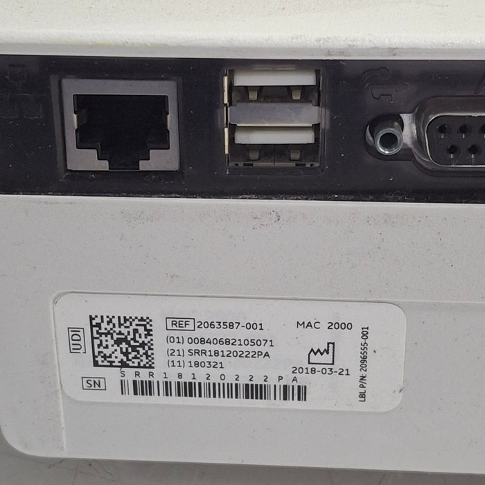 GE Healthcare MAC 2000 ECG