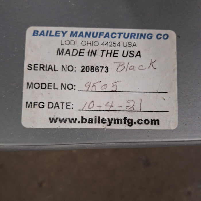 Bailey Manufacturing Company Tilt Table