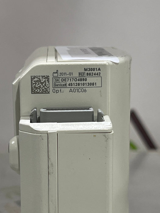 Philips M3001A-A01C06 Fast SpO2, NIBP, ECG, Temp, IBP MMS Module