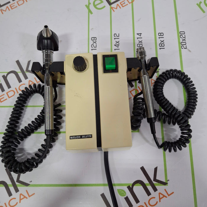 Welch Allyn 777 w/Heads Ophthalmoscope/Otoscope Wall Transformer