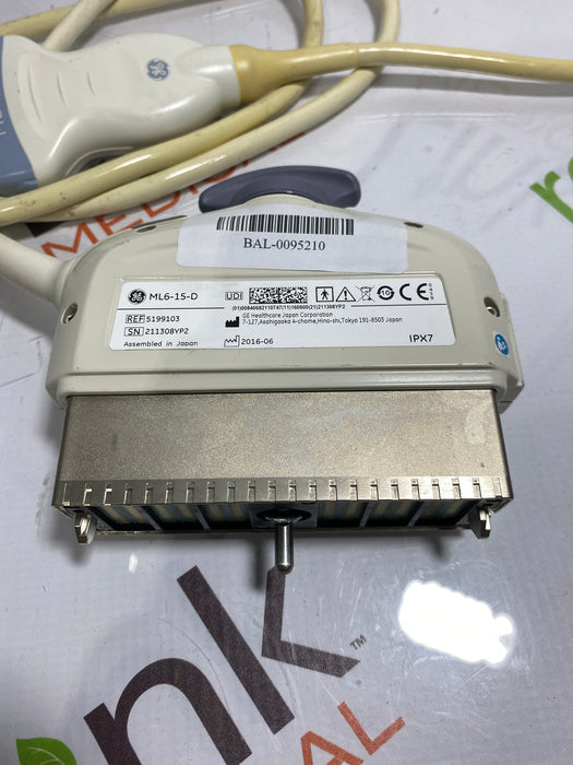 GE Healthcare ML6-15-D Matrix Linear Transducer