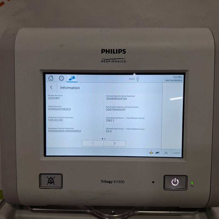 Philips Trilogy EV300 Ventilator