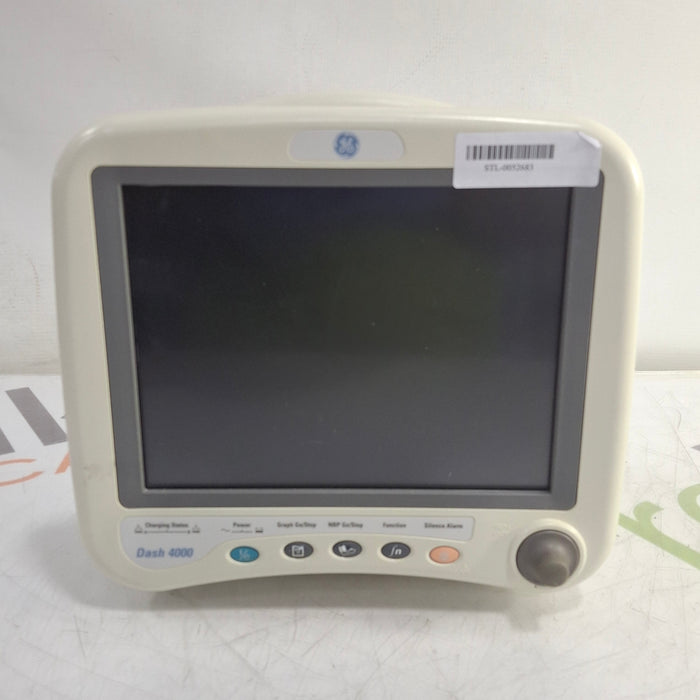 GE Healthcare Dash 4000 - Masimo SpO2 Patient Monitor